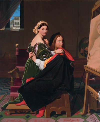 Raphael and the Fornarina by Raffaello Sanzio Raphael